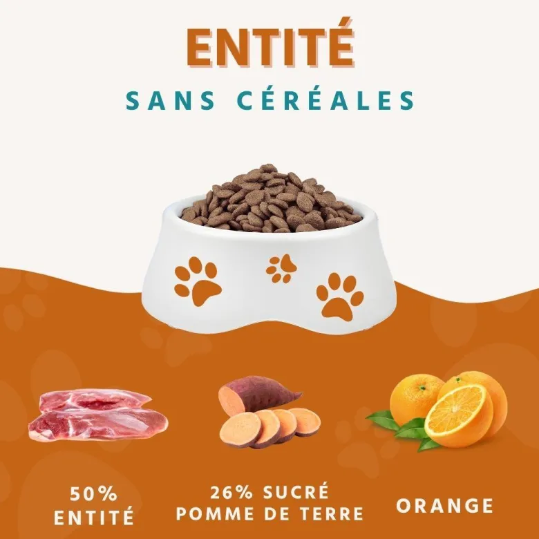 Wildfang® canard à la patate douce et à l'orange - sans céréales - 2 kg