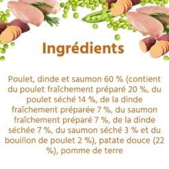Wildfang® croquettes junior au poulet pour chiots - sans céréales - 2 x 6 kg