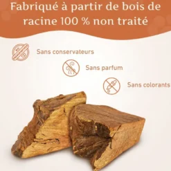 Wildfang - mâcher des racines de bruyère arborescente - 1 x m