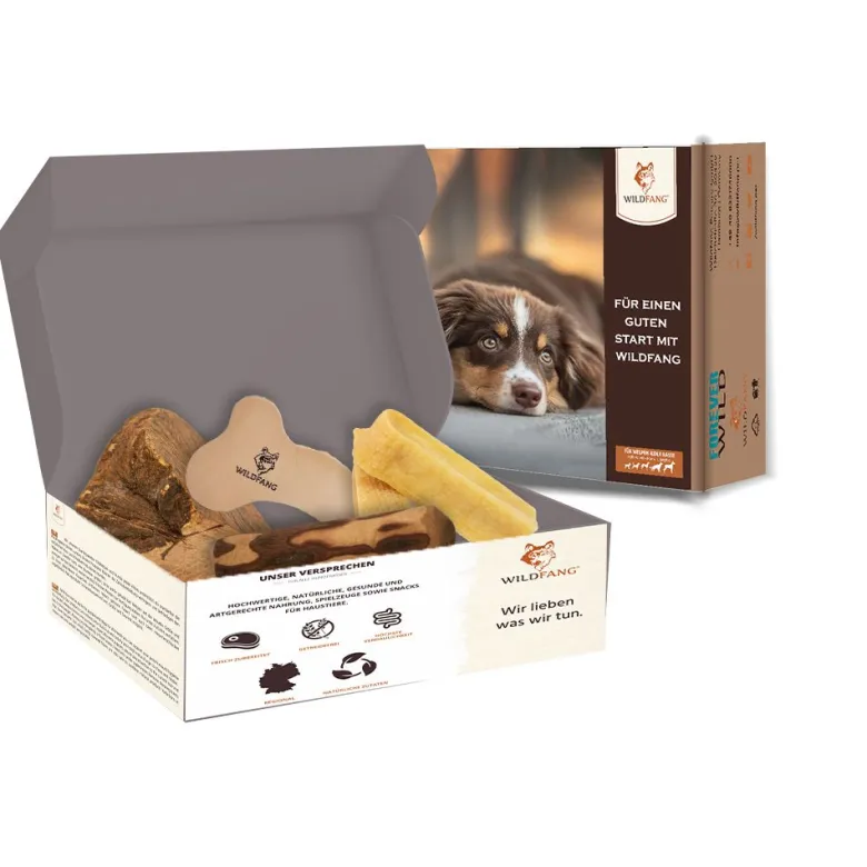 Wildfang – pack chiot «bienvenue jeune chien» – pour les chiens >25 kg