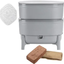Wormcube lombricomposteur gris 2p
