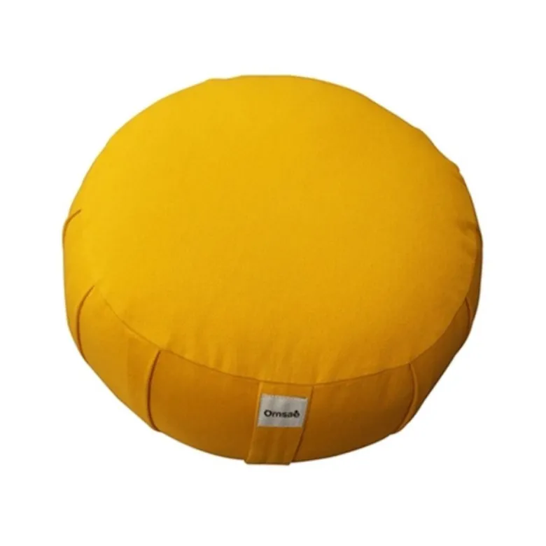 Zafu en kapok bio jaune